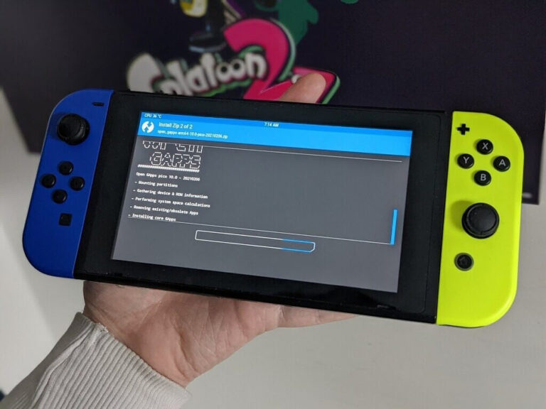 La Nintendo Switch officieusement sous Android 10