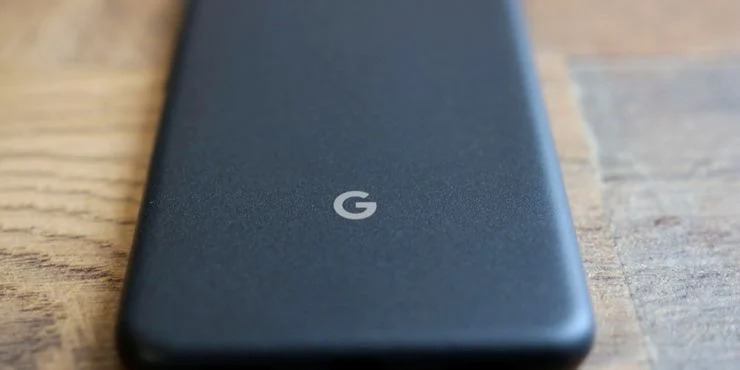 Logo Google sur un pixel 5